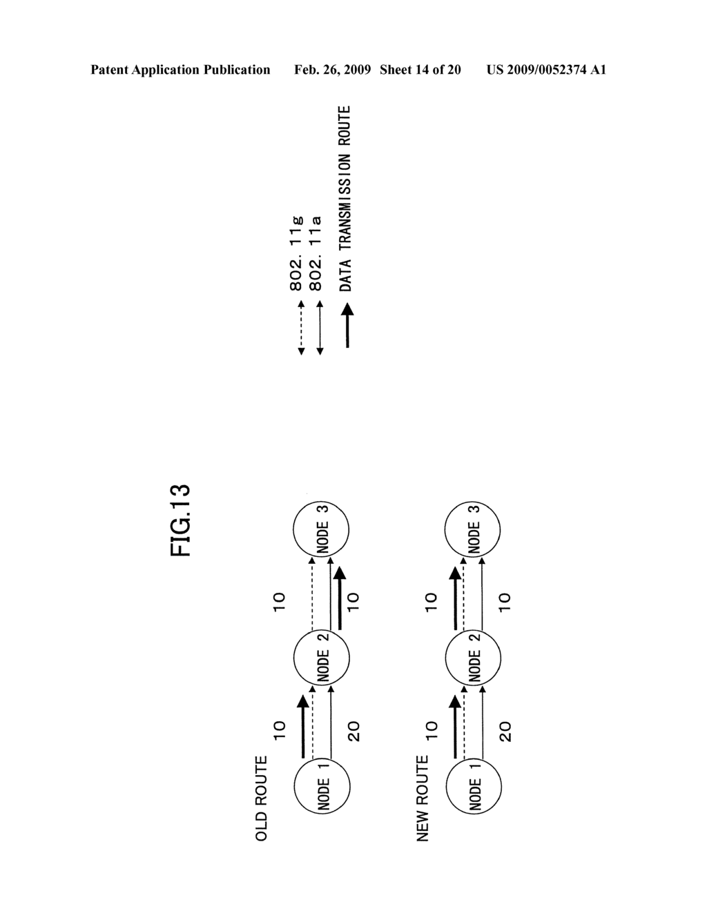 Wireless Communication Apparatus, Communication Routing Control Apparatus, Communication Routing Control Method and Communication System - diagram, schematic, and image 15