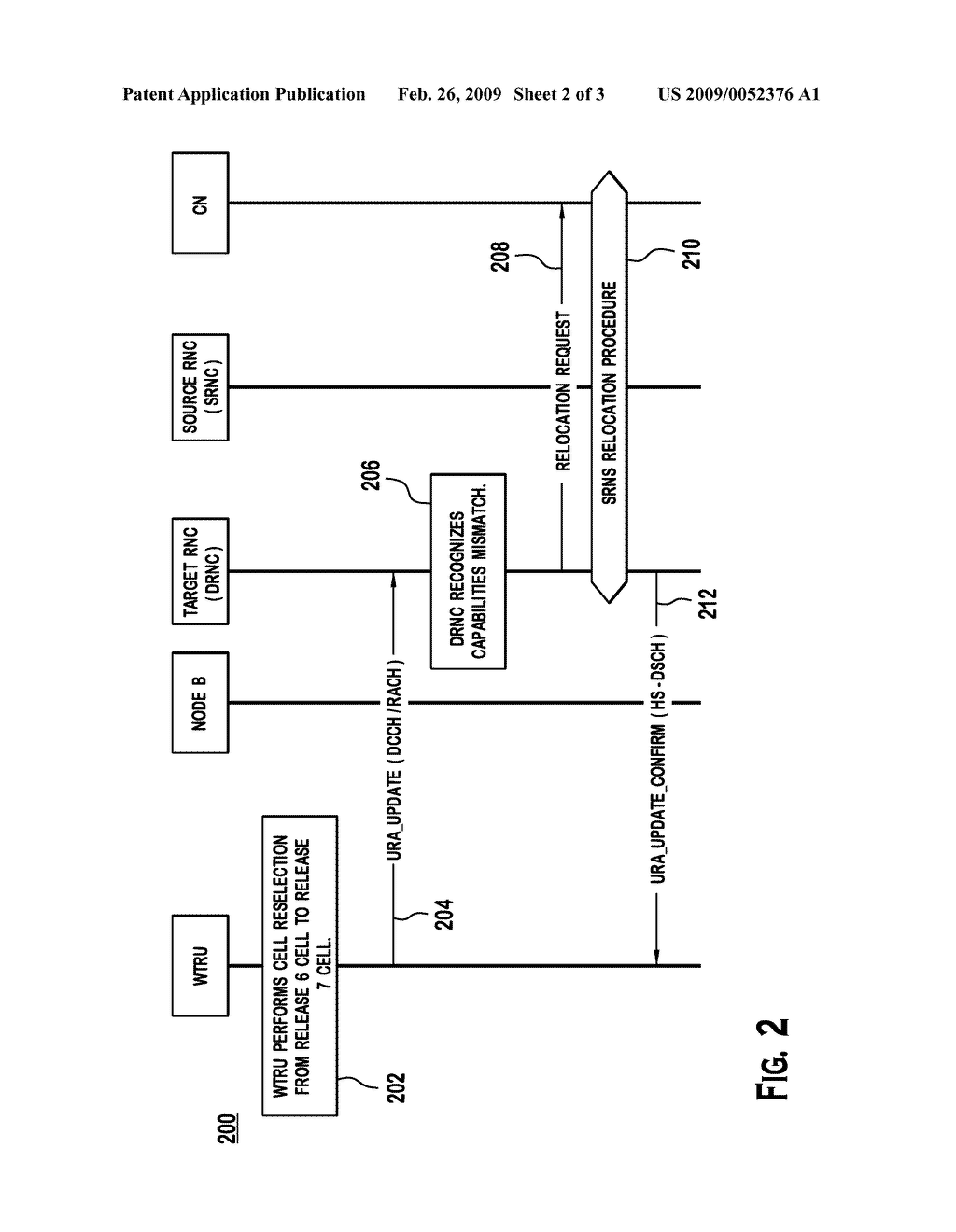 METHOD AND APPARATUS FOR SUPPORTING PAGING OVER AN HS-DSCH IN CELL_PCH AND URA_PCH STATES - diagram, schematic, and image 03