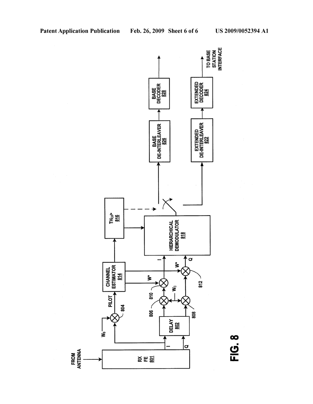 HIERARCHICAL MODULATION REVERSE LINK INTERFACE NODE PROVIDING MULTIPLE SERVICE LEVELS - diagram, schematic, and image 07