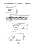 System and method of providing DSL services on a telephone networks diagram and image