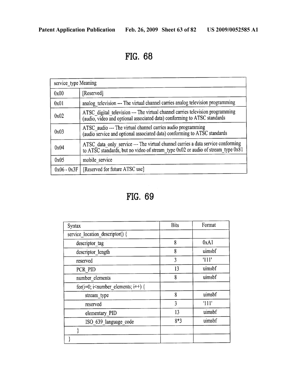 DIGITAL BROADCASTING SYSTEM AND DATA PROCESSING METHOD - diagram, schematic, and image 64