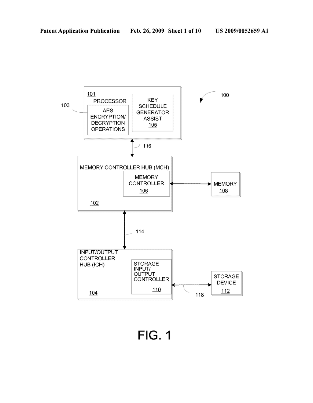 METHOD AND APPARATUS FOR GENERATING AN ADVANCED ENCRYPTION STANDARD (AES) KEY SCHEDULE - diagram, schematic, and image 02