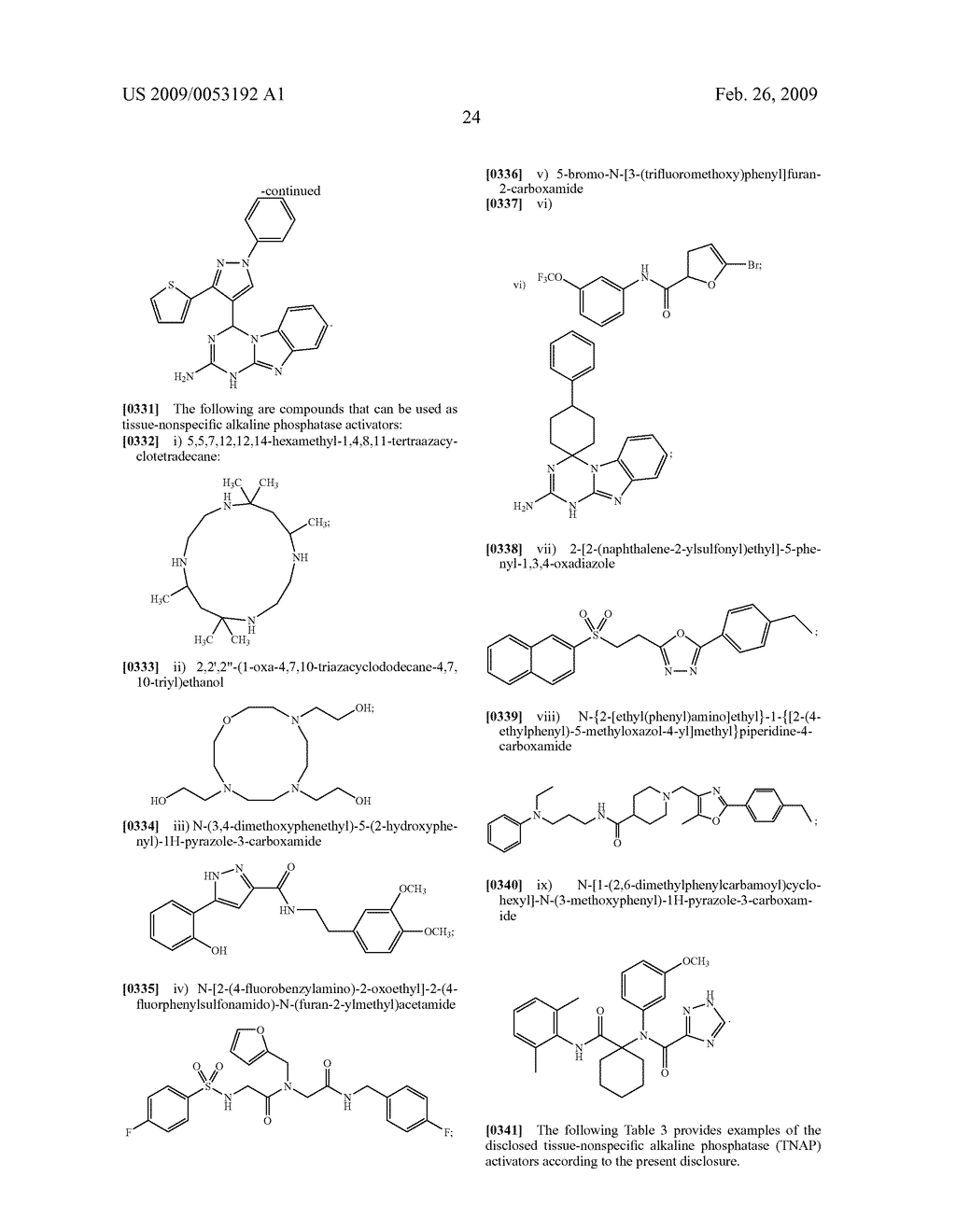 TISSUE-NONSPECIFIC ALKALINE PHOSPHATASE (TNAP) ACTIVATORS AND USES THEREOF - diagram, schematic, and image 37