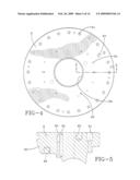 METHOD FOR CURING TIRES AND A SELF-LOCKING TIRE MOLD diagram and image