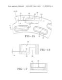 METHOD FOR CURING TIRES AND A SELF-LOCKING TIRE MOLD diagram and image