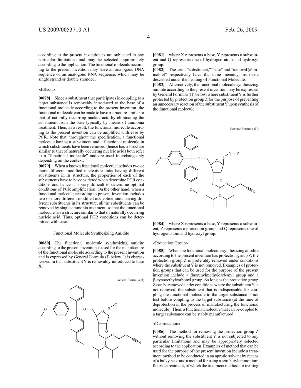 FUNCTIONAL MOLECULE, FUNCTIONAL MOLECULE SYNTHESIZING AMIDITE AND TARGET SUBSTANCE ANALYSIS METHOD - diagram, schematic, and image 54