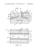 Method of making a TFT array with photo-imageable insulating layer over address lines diagram and image