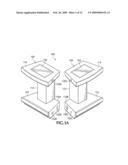 GAMING DEVICE WITH MODULAR GAMING TABLE COMPONENTS diagram and image