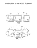 GAMING DEVICE WITH MODULAR GAMING TABLE COMPONENTS diagram and image