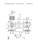 Automotive drive train and method for reducing chatter in the same diagram and image