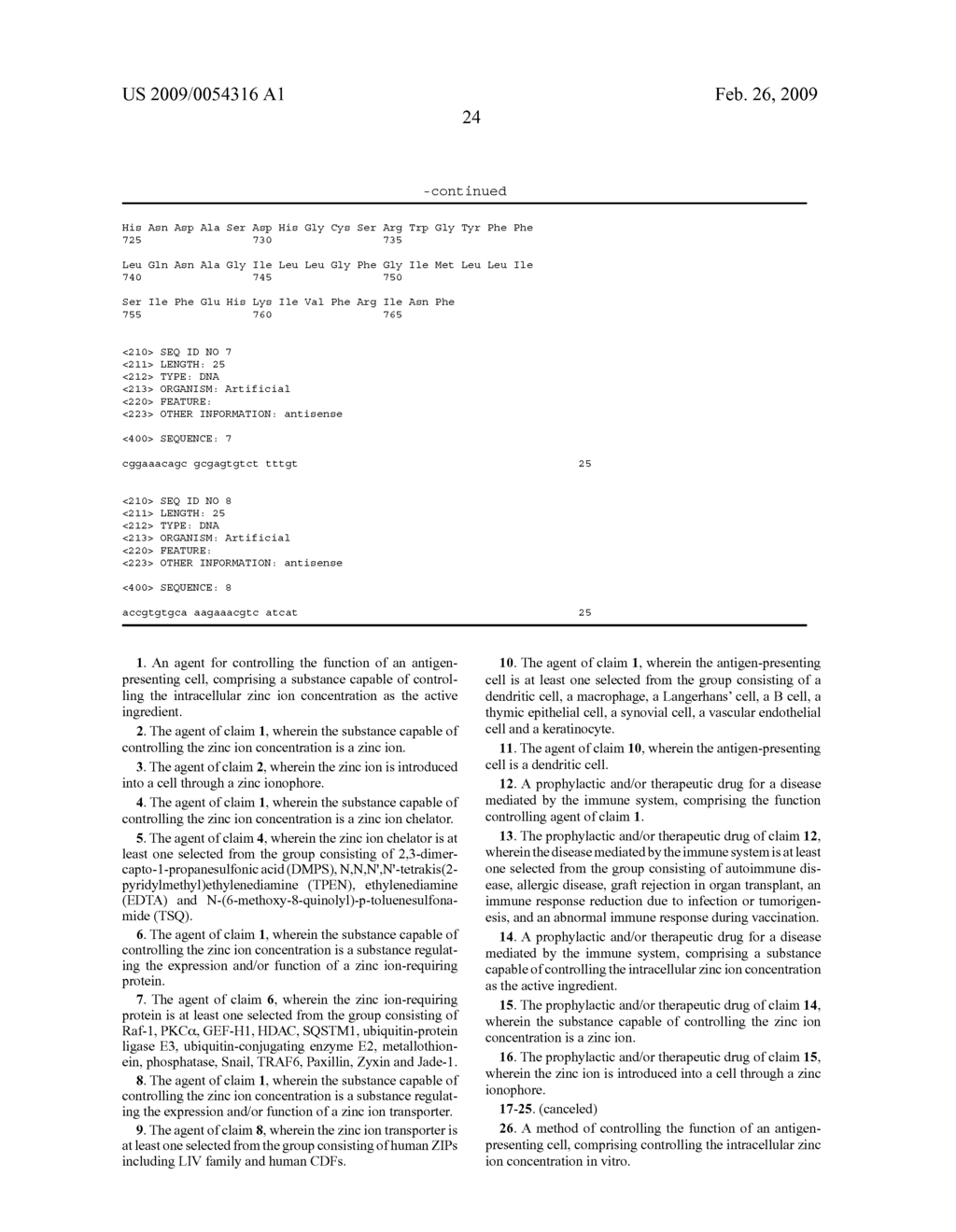 AGENT FOR CONTROL OF FUNCTION OF ANTIGEN-PRESENTING CELL - diagram, schematic, and image 28