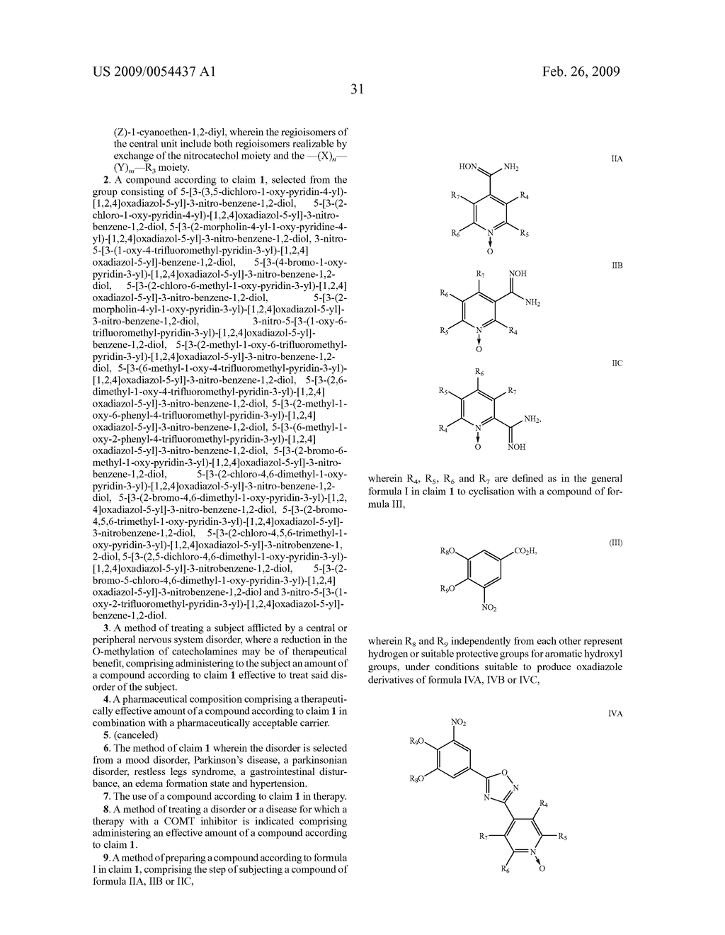 Nitrocatechol Derivatives as Comt Inhibitors - diagram, schematic, and image 32