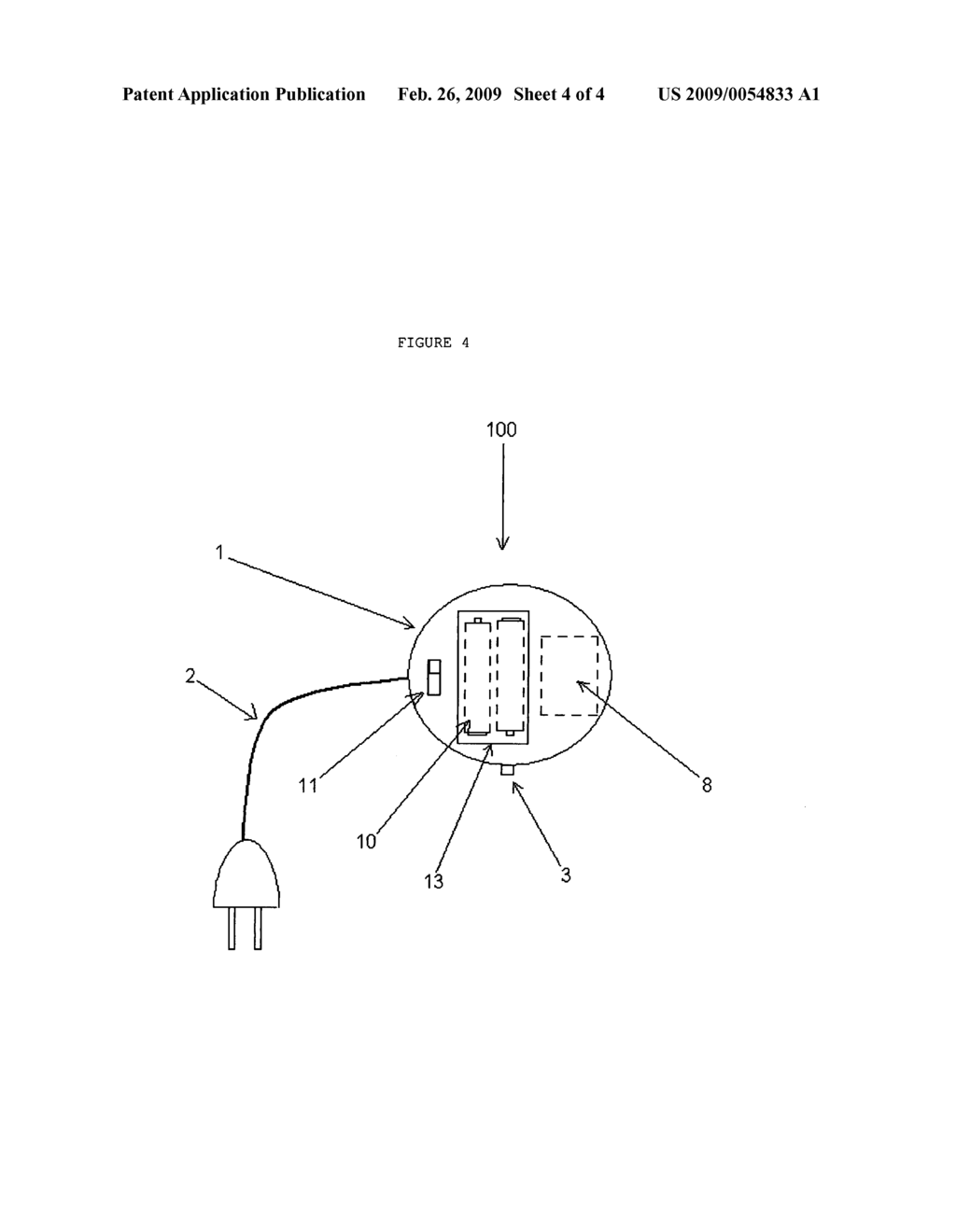 Portable power neti sinus irrigator - diagram, schematic, and image 05