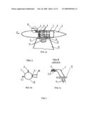 System for acquiring air data during flight diagram and image