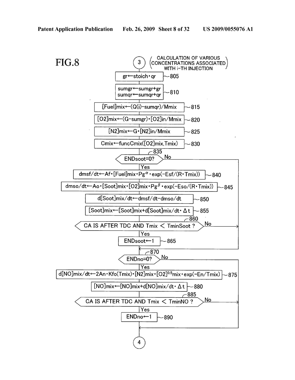 Gas-Mixture-State Estimation Apparatus for Internal Combustion Engine and Emission-Generation-Amount Estimation Apparatus - diagram, schematic, and image 09