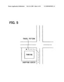 Vehicle navigation apparatus diagram and image