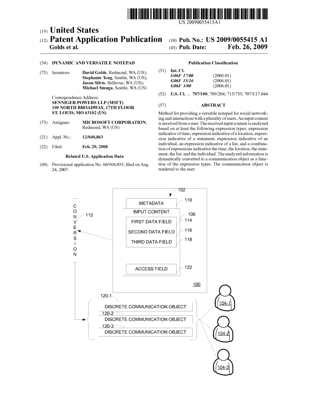 DYNAMIC AND VERSATILE NOTEPAD - diagram, schematic, and image 01