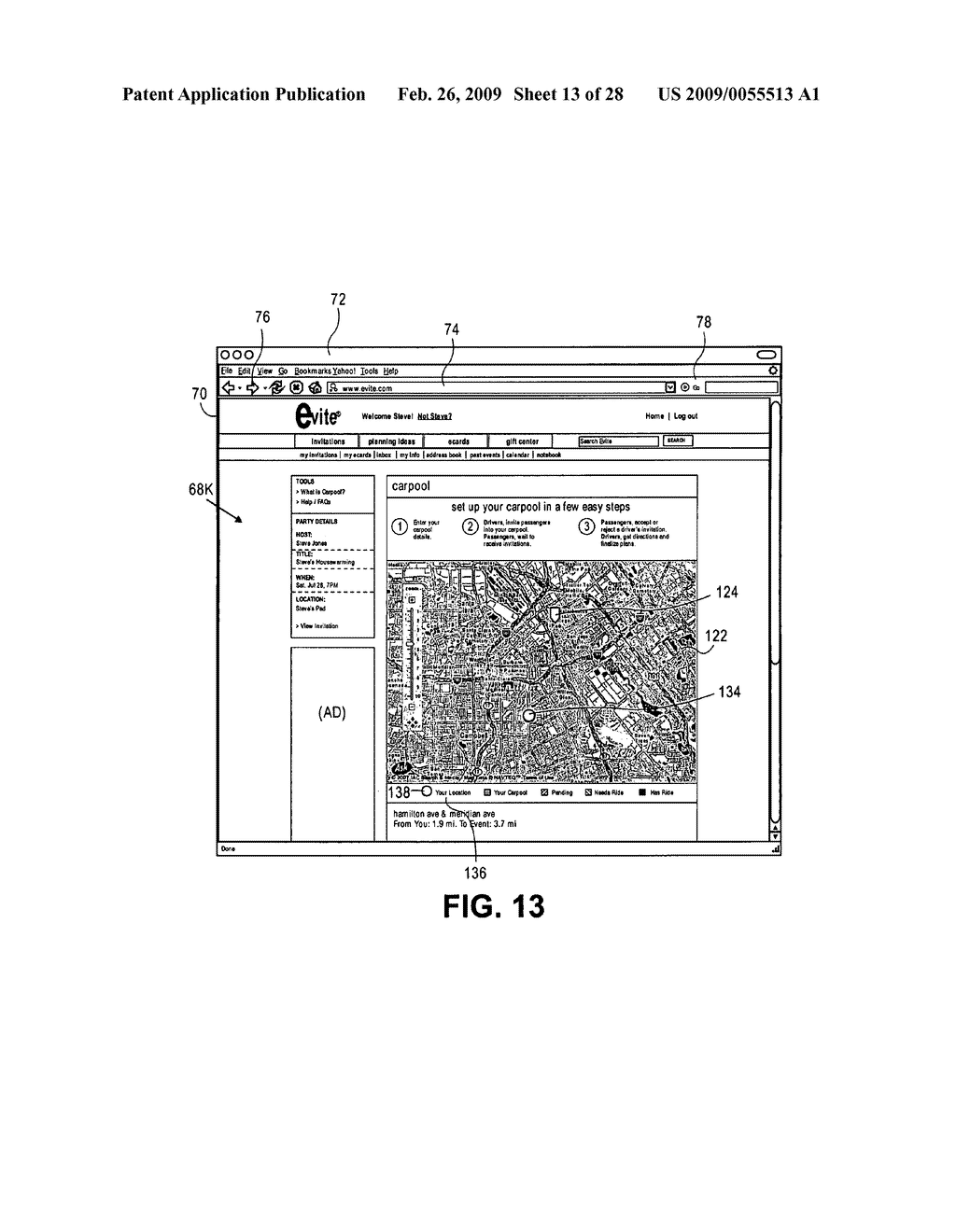 METHOD AND SYSTEM FOR COMMUNICATING CARPOOL INFORMATION - diagram, schematic, and image 14