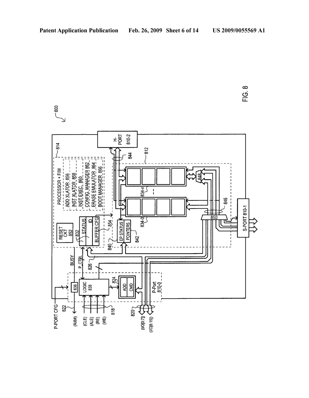 Bridge device with page-access based processor interface - diagram, schematic, and image 07