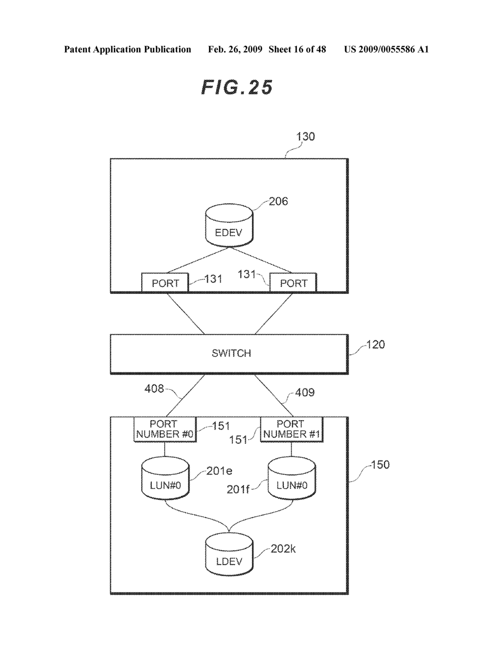 COMPUTER SYSTEM HAVING AN EXPANSION DEVICE FOR VIRTUALIZING A MIGRATION SOURCE LOGICAL UNIT - diagram, schematic, and image 17