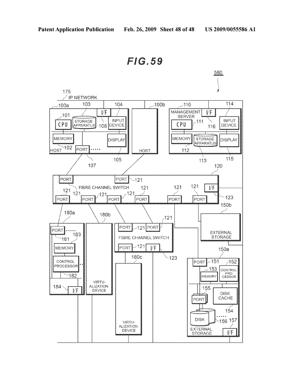 COMPUTER SYSTEM HAVING AN EXPANSION DEVICE FOR VIRTUALIZING A MIGRATION SOURCE LOGICAL UNIT - diagram, schematic, and image 49