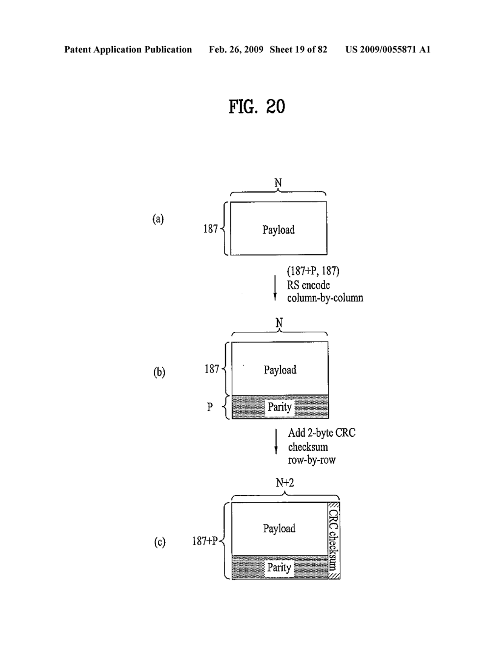 DIGITAL BROADCAST SYSTEM FOR TRANSMITTING/RECEIVING DIGITAL BROADCAST DATA, AND DATA PROCESSING METHOD FOR USE IN THE SAME - diagram, schematic, and image 20