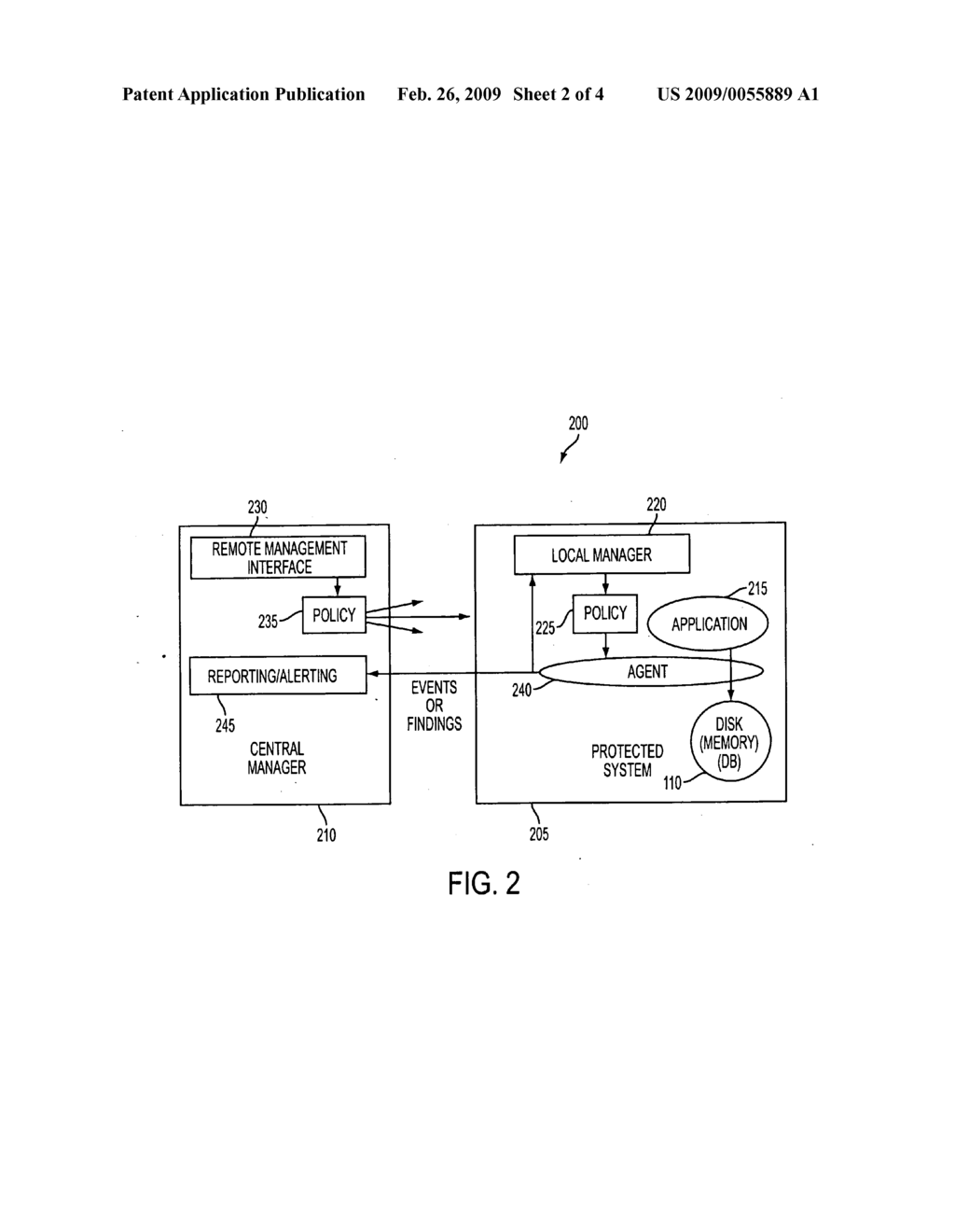 System and method for detecting and mitigating the writing of sensitive data to memory - diagram, schematic, and image 03