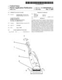 UPRIGHT VACUUM CLEANER diagram and image