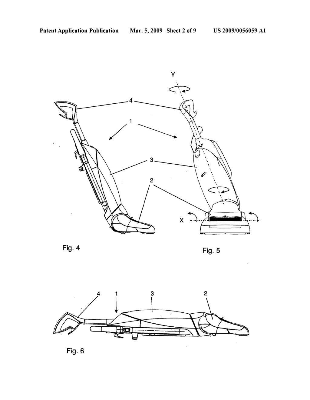 UPRIGHT VACUUM CLEANER - diagram, schematic, and image 03