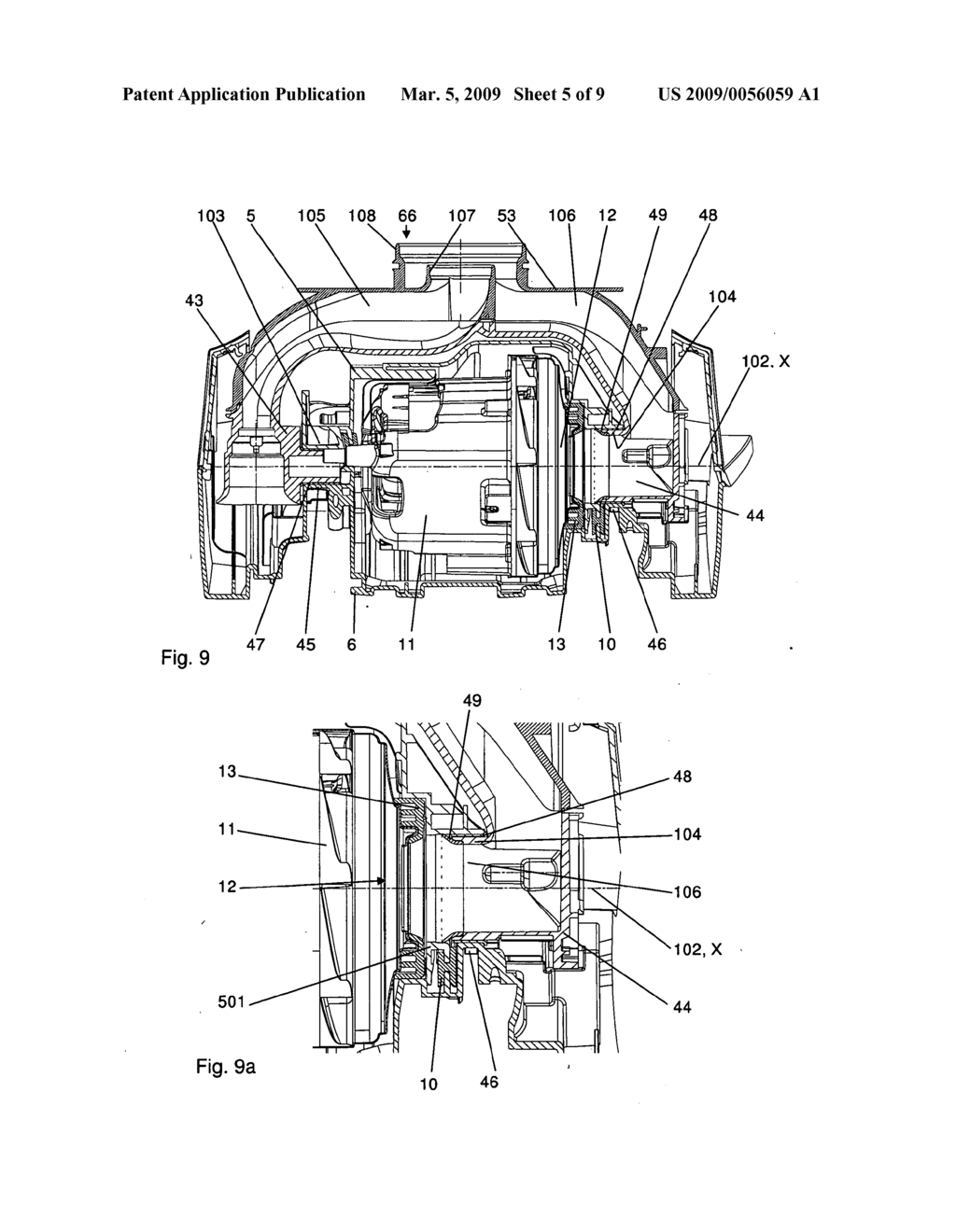 UPRIGHT VACUUM CLEANER - diagram, schematic, and image 06