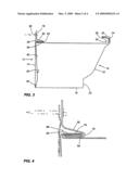 Eavestrough cover with clip diagram and image