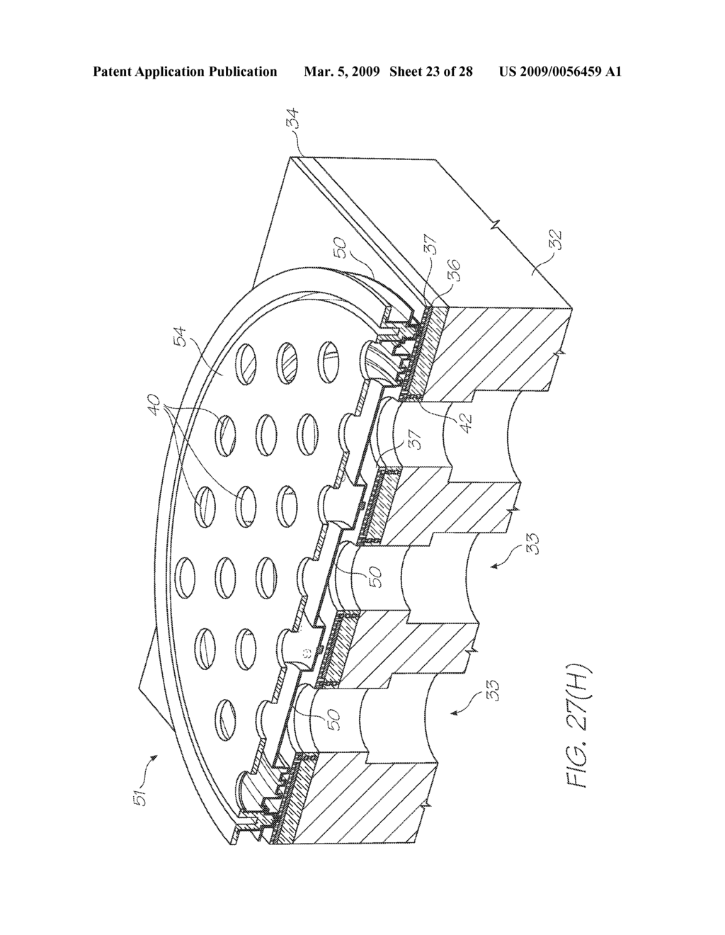 TEMPERATURE COMPENSATING PRESSURE SENSOR HAVING CORRUGATED ACTIVE MEMBRANE - diagram, schematic, and image 24