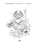 Underwater breathing apparatus diagram and image