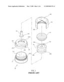 Powder puff box diagram and image