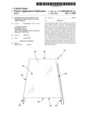 Interconnecting support panel providing substantially planar upper surface diagram and image