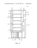 Fluid cooled cabinet for electronic equipment diagram and image