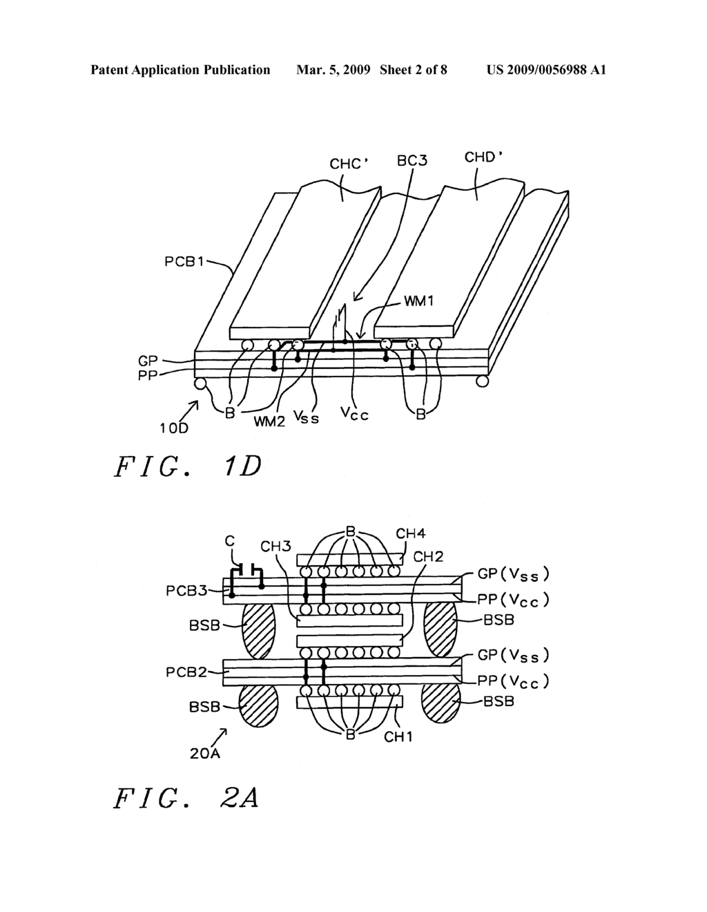 Multiple chips bonded to packaging structure with low noise and multiple selectable functions - diagram, schematic, and image 03