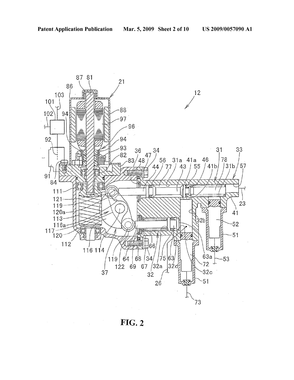 HYDRAULIC MECHANISM FOR VEHICLE - diagram, schematic, and image 03