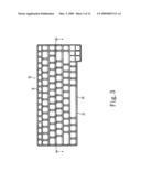 Waterproof keyboard diagram and image