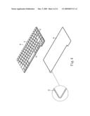 Waterproof keyboard diagram and image