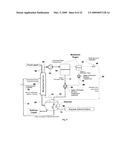 Liquid separation by membrane assisted vapor stripping process diagram and image