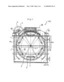 SURFACE TREATMENT INSTALLATION FOR METALLIC PARTS, PARTICULARLY BY ELECTROLYSIS diagram and image