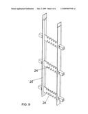 FULL WALL HEIGHT CONCRETE FORM STRAPPING AND INTERCONNECT SYSTEM diagram and image