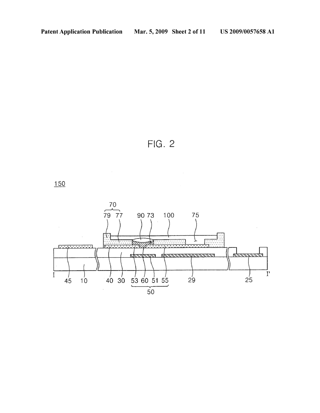 ORGANIC THIN FILM TRANSISTOR SUBSTRATE AND METHOD OF MANUFACTURING THE SAME - diagram, schematic, and image 03