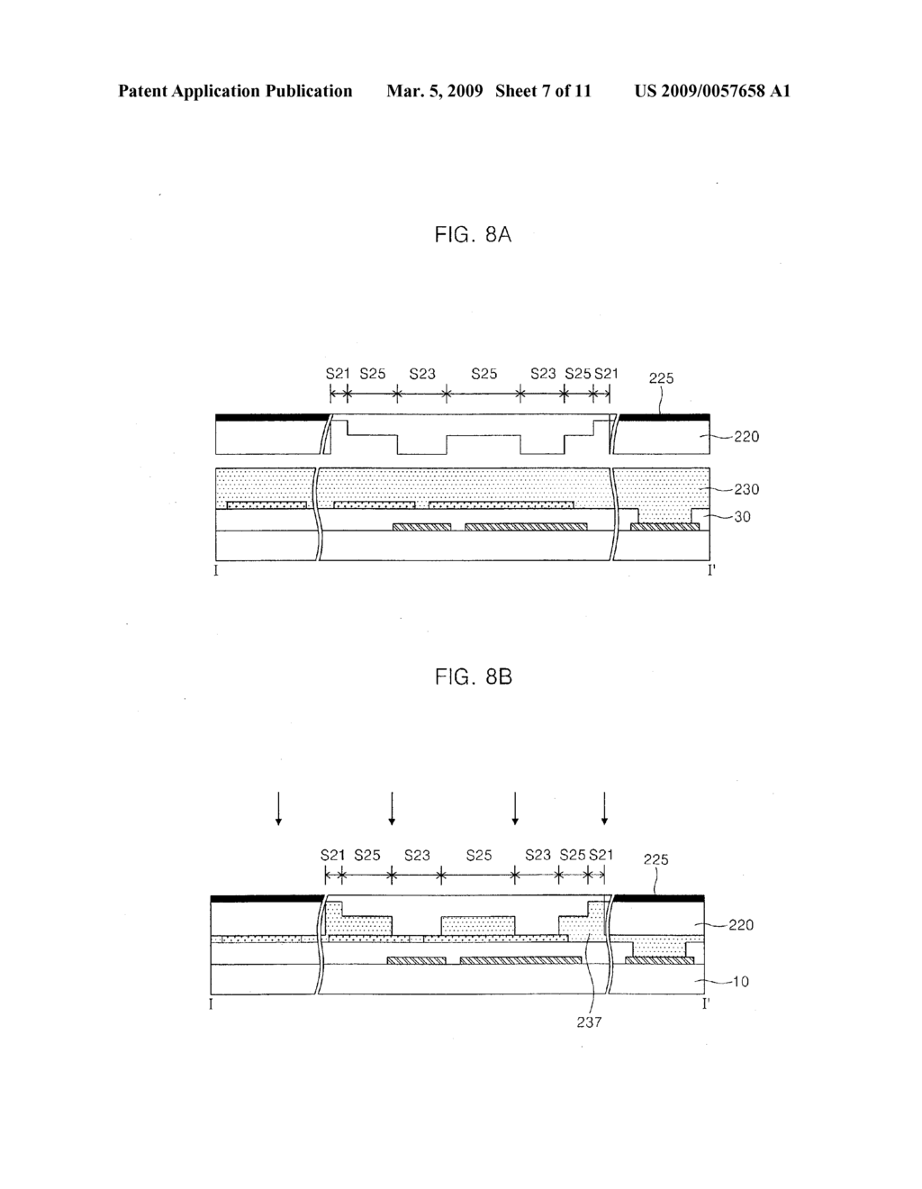 ORGANIC THIN FILM TRANSISTOR SUBSTRATE AND METHOD OF MANUFACTURING THE SAME - diagram, schematic, and image 08