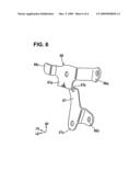 Arrangement structure of a rear master cylinder and a hydraulic fluid reservoir tank in a saddle-riding type vehicle, and motorcycle incorporating same diagram and image