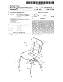 GANGING DEVICE FOR CHAIR diagram and image