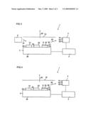 Illumination device and method for adapting an emission characteristic of an illumination device diagram and image