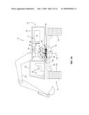 Machine with a position-sensing system diagram and image