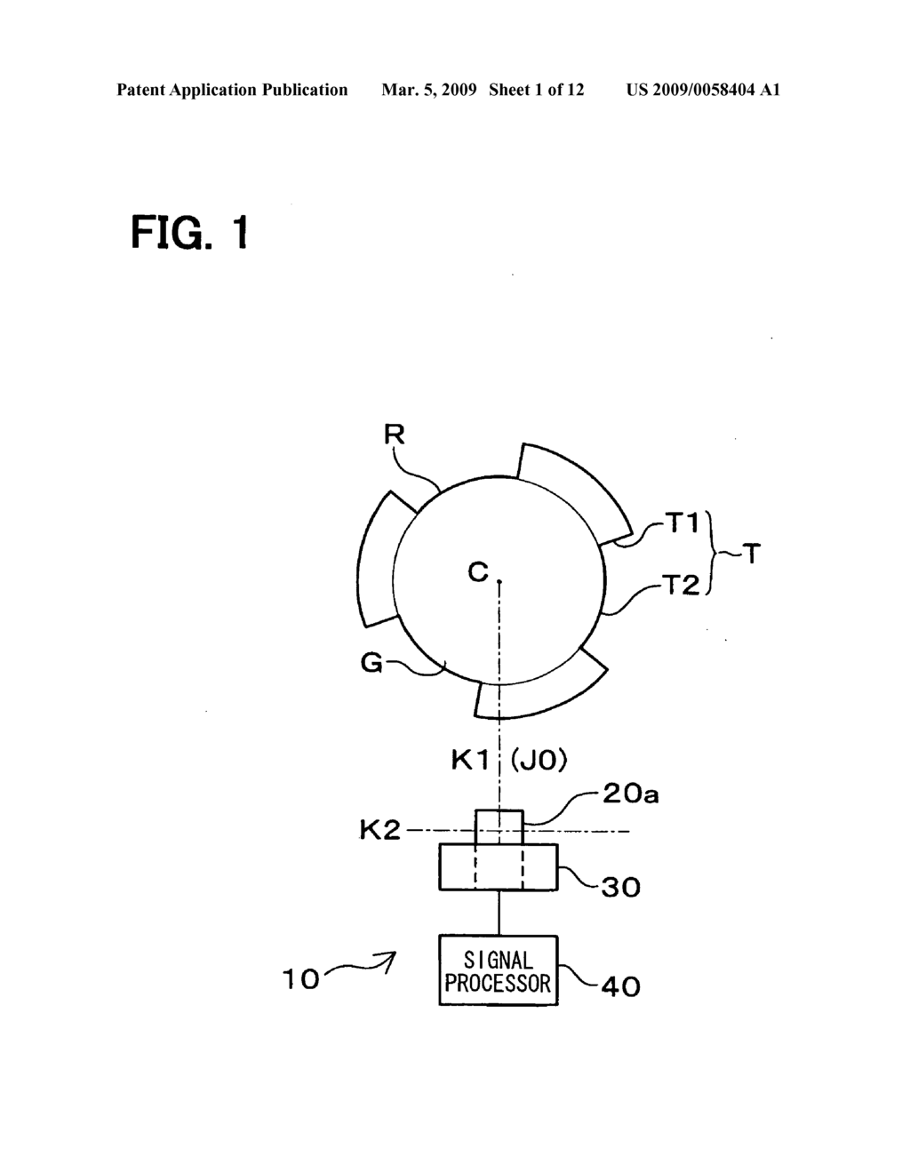 Rotation detection sensor - diagram, schematic, and image 02